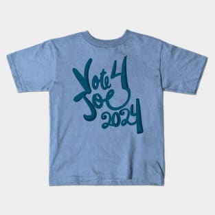 Vote Blue 4 Joe Biden 2024 Kids T-Shirt